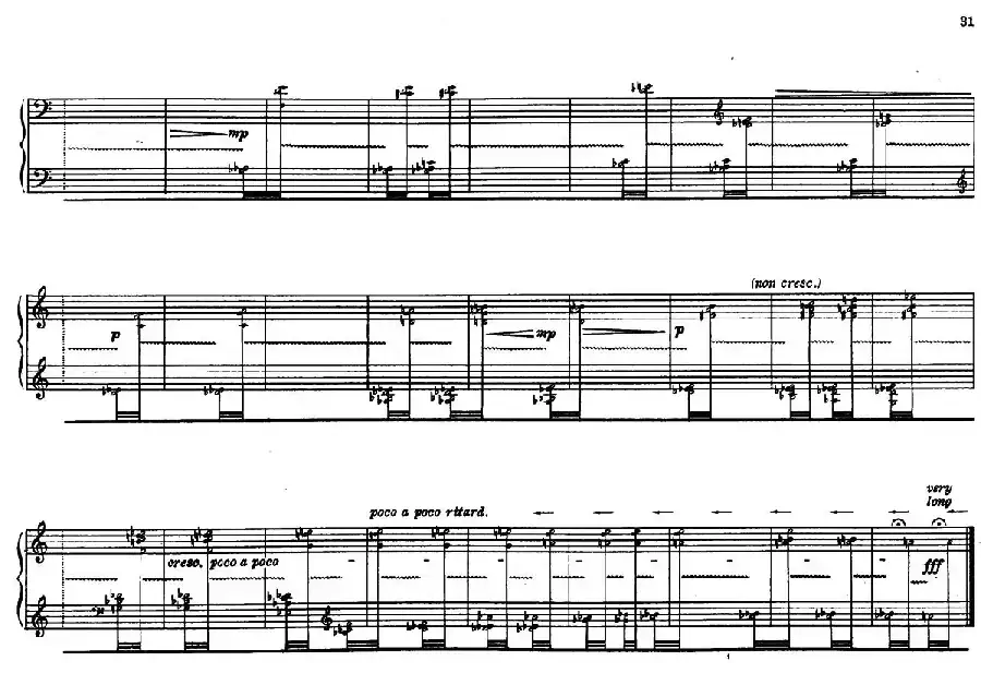 12 Etudes for Piano（博尔科姆12首钢琴练习曲·9）