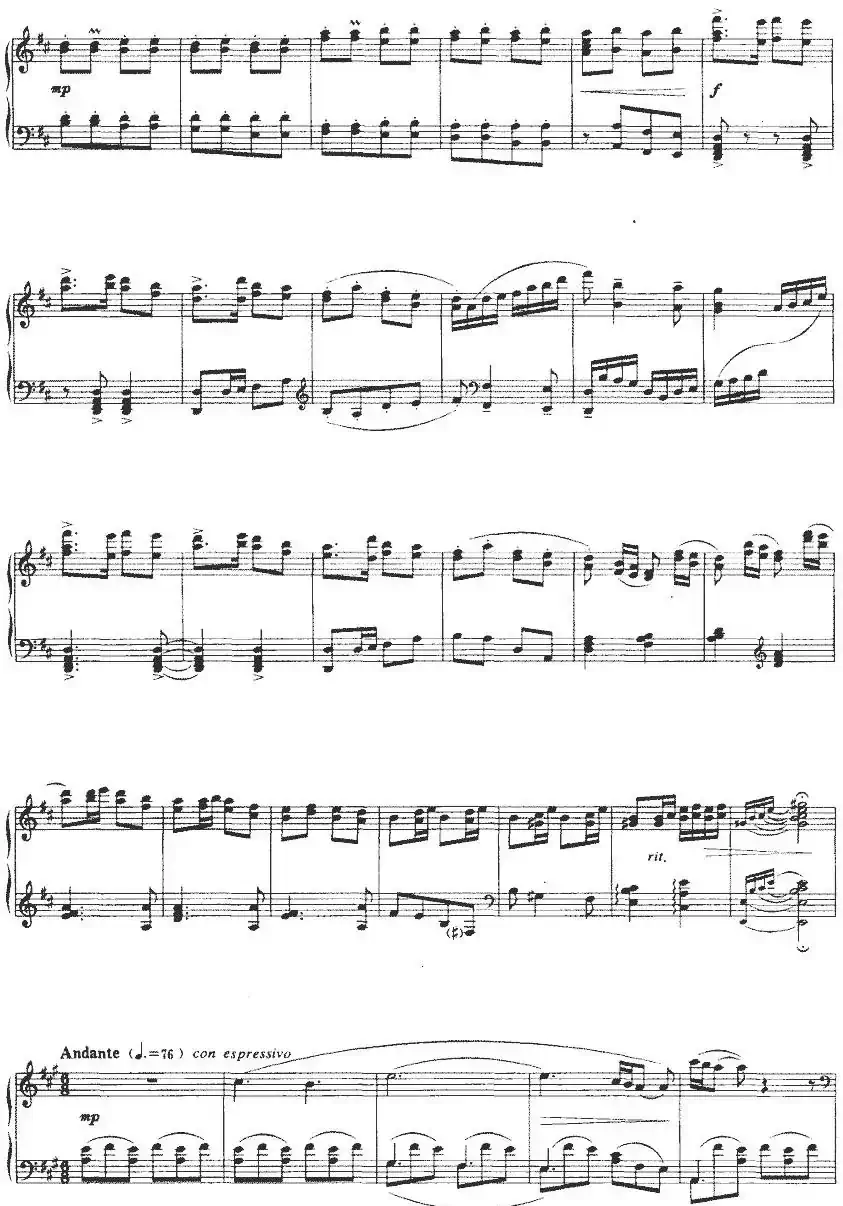 忆（姚思源作曲版）