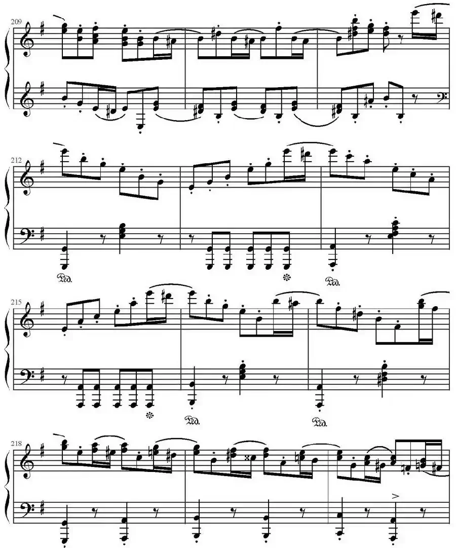 E大调回旋随想曲（门德尔松Op.14）