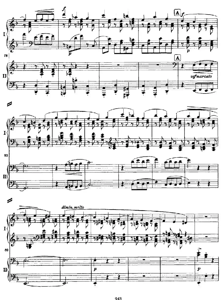 降B大调第二钢琴协奏曲 （P41——50）