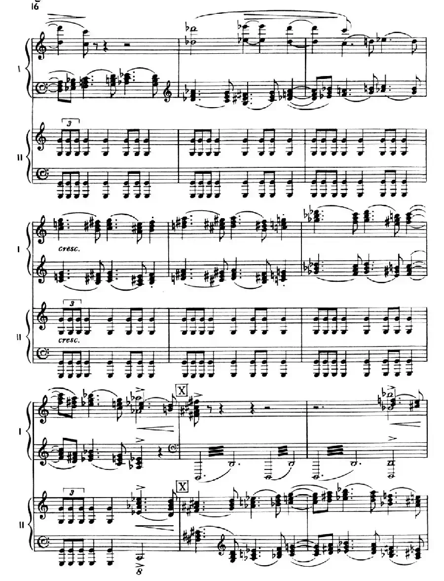 The Planets Op.32（双钢琴）（行星·第一乐章 火星—战争使者）
