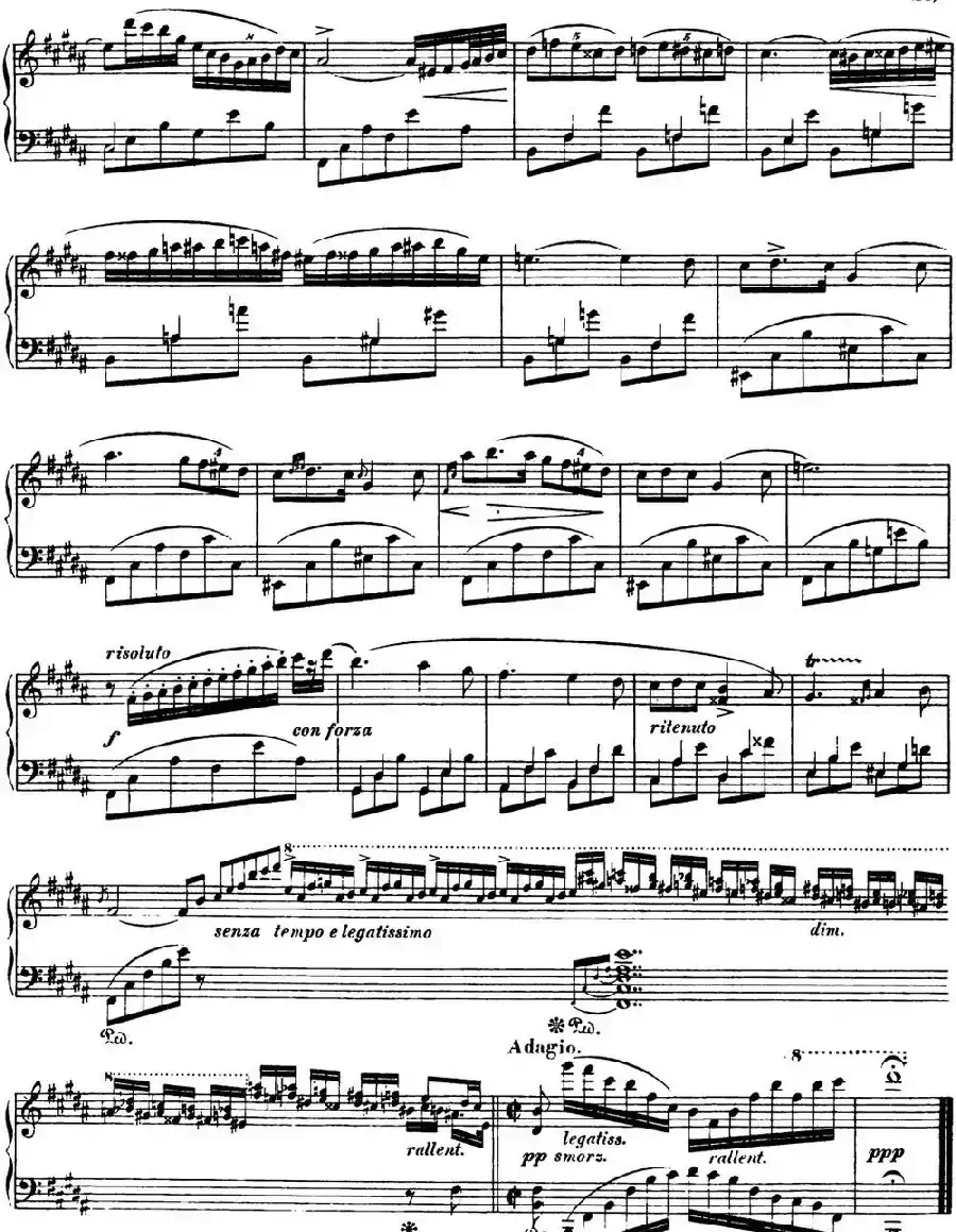 B大调夜曲Op.9(NO.3)