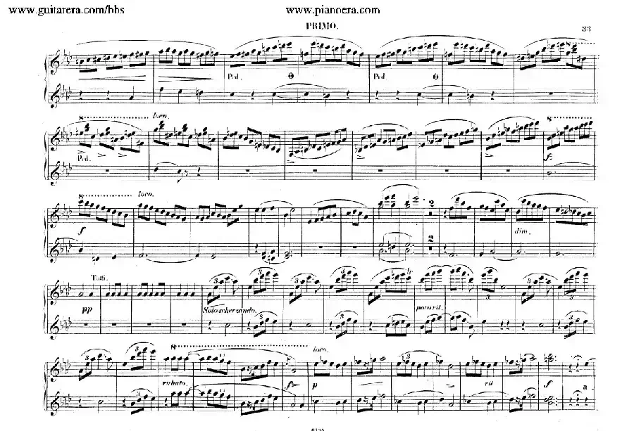 Piano Concerto No.2 in f Minor Op.21（f小调第二钢琴协奏曲·四手联弹版）