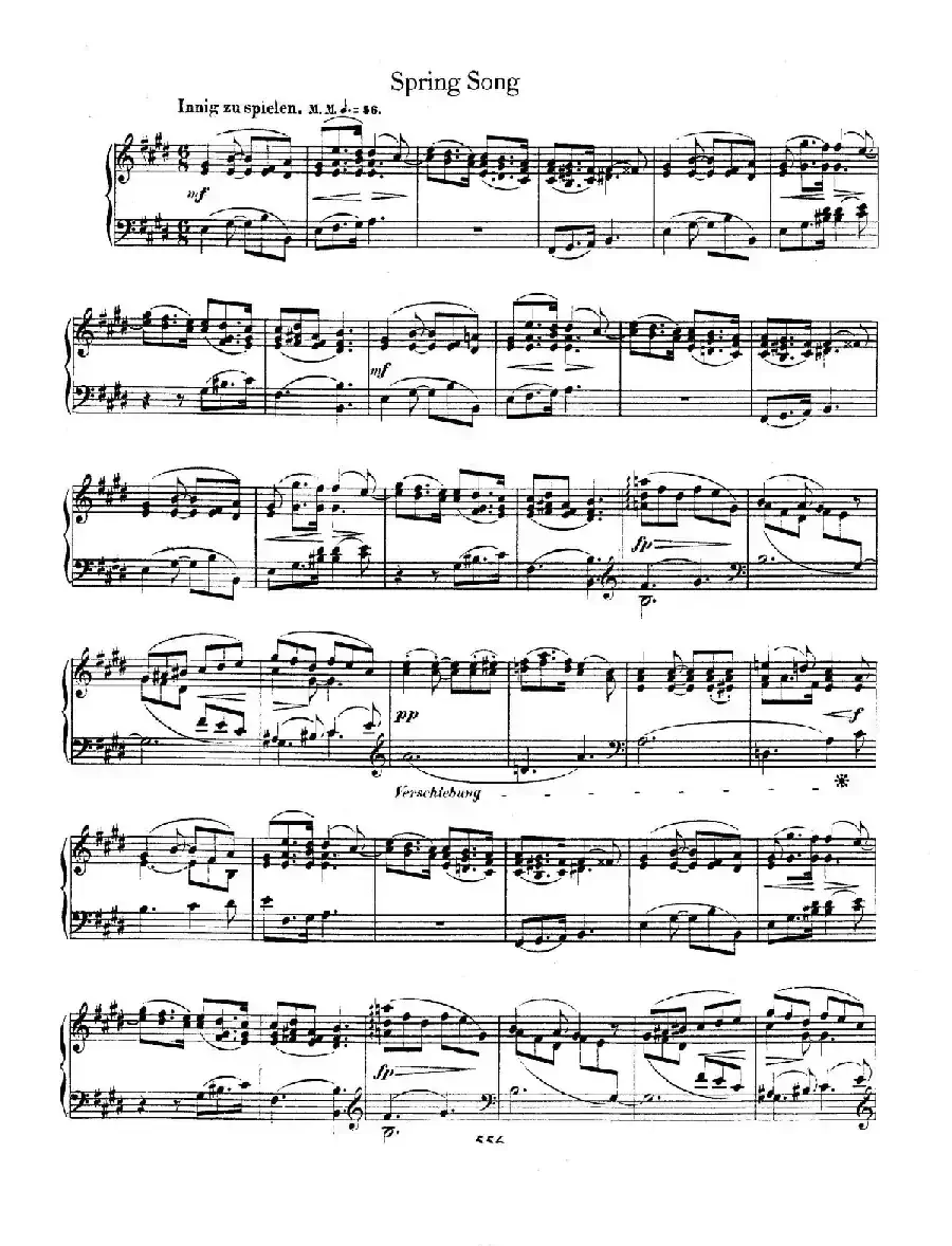 Album für die Jugend Op.68（儿童钢琴曲集）