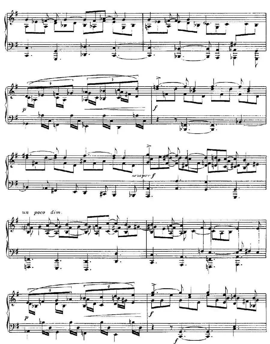 13 Nocturnes, Nocturne No. 12 in E minor （Op.107）