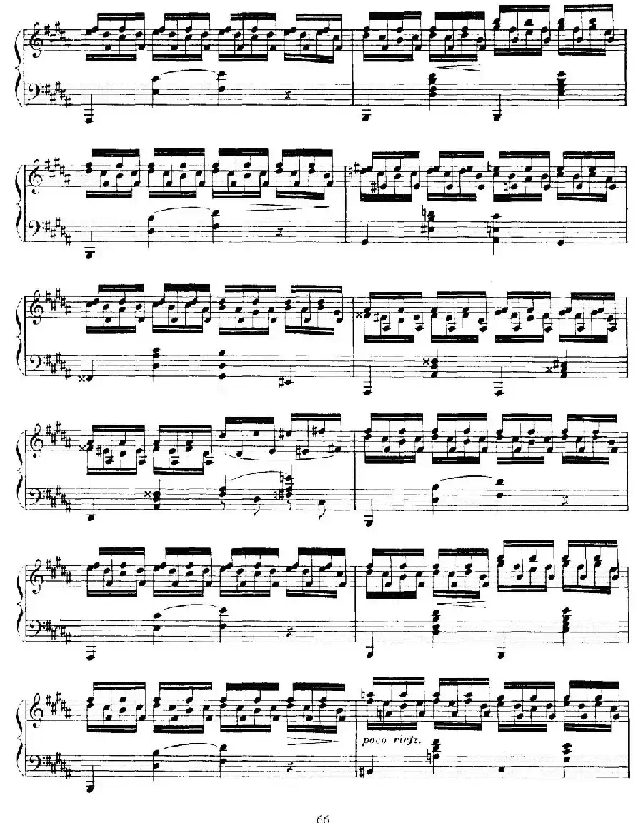 15 Etudes de Vortuosite Op.72（15首辉煌练习曲·15）