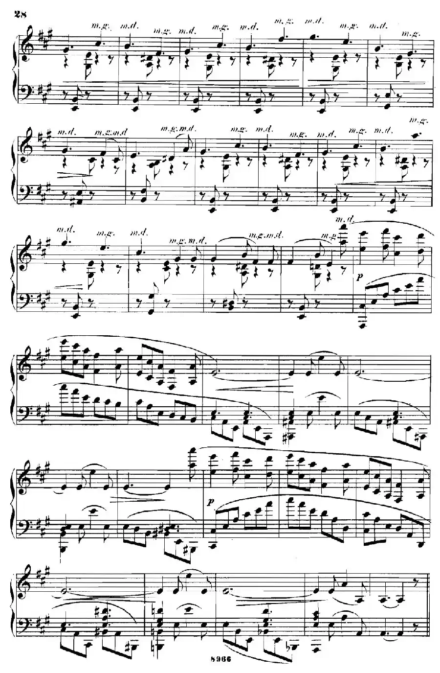 舞会 Le Bal Op.14（No.3）