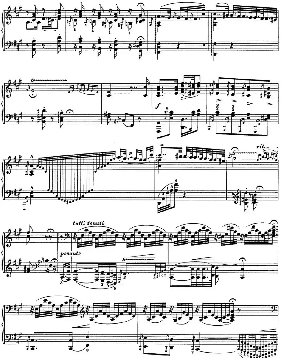 李斯特 匈牙利狂想曲 Hungarian Rhapsodies S.244 No.8