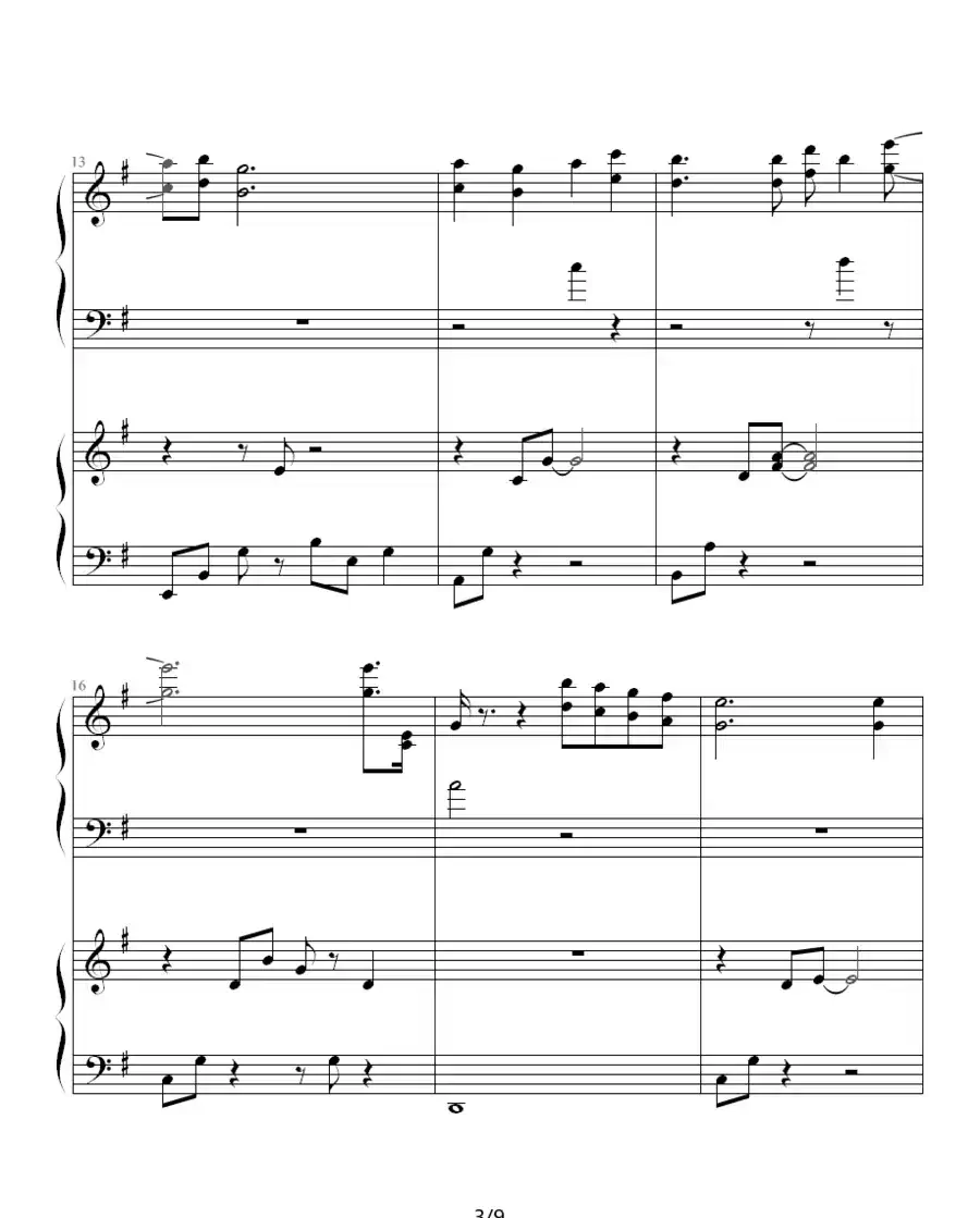 大好きだよ（双钢琴）