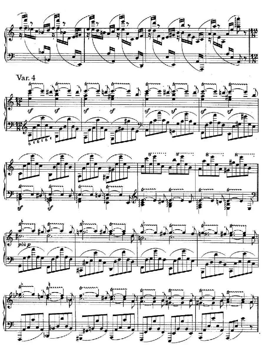 帕格尼尼主题变奏曲（Op.35 Livre1）