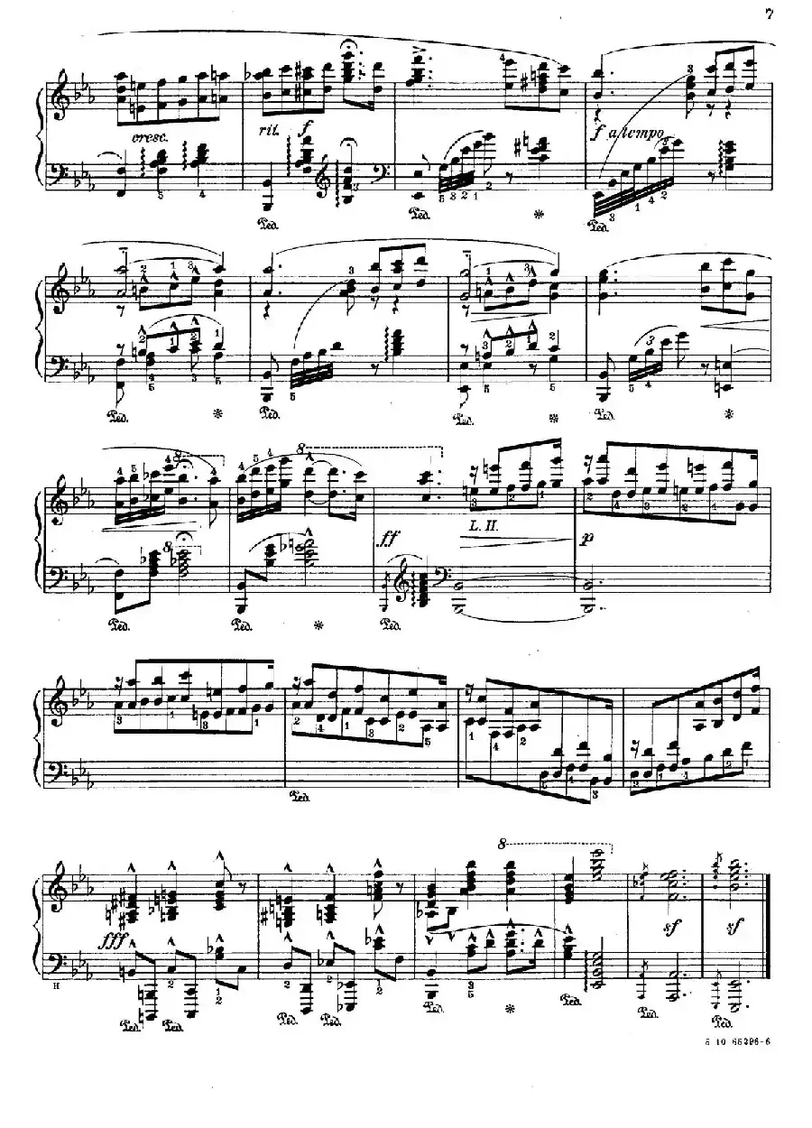 Valse Caprice in E-flat Major Op.53（降E大调随想圆舞曲）