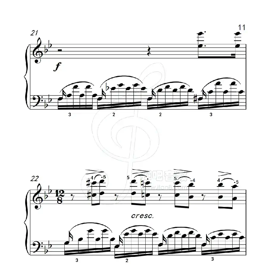 练习曲 32(克拉莫钢琴练习曲60首)