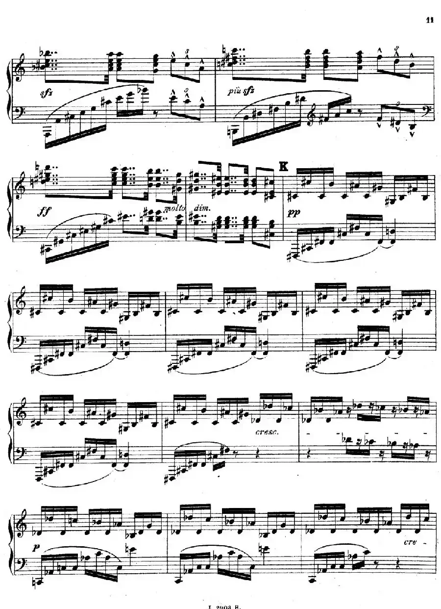 Symphony on a French Mountain Air Op.25（法国山歌交响曲·钢琴独奏·Ⅰ）