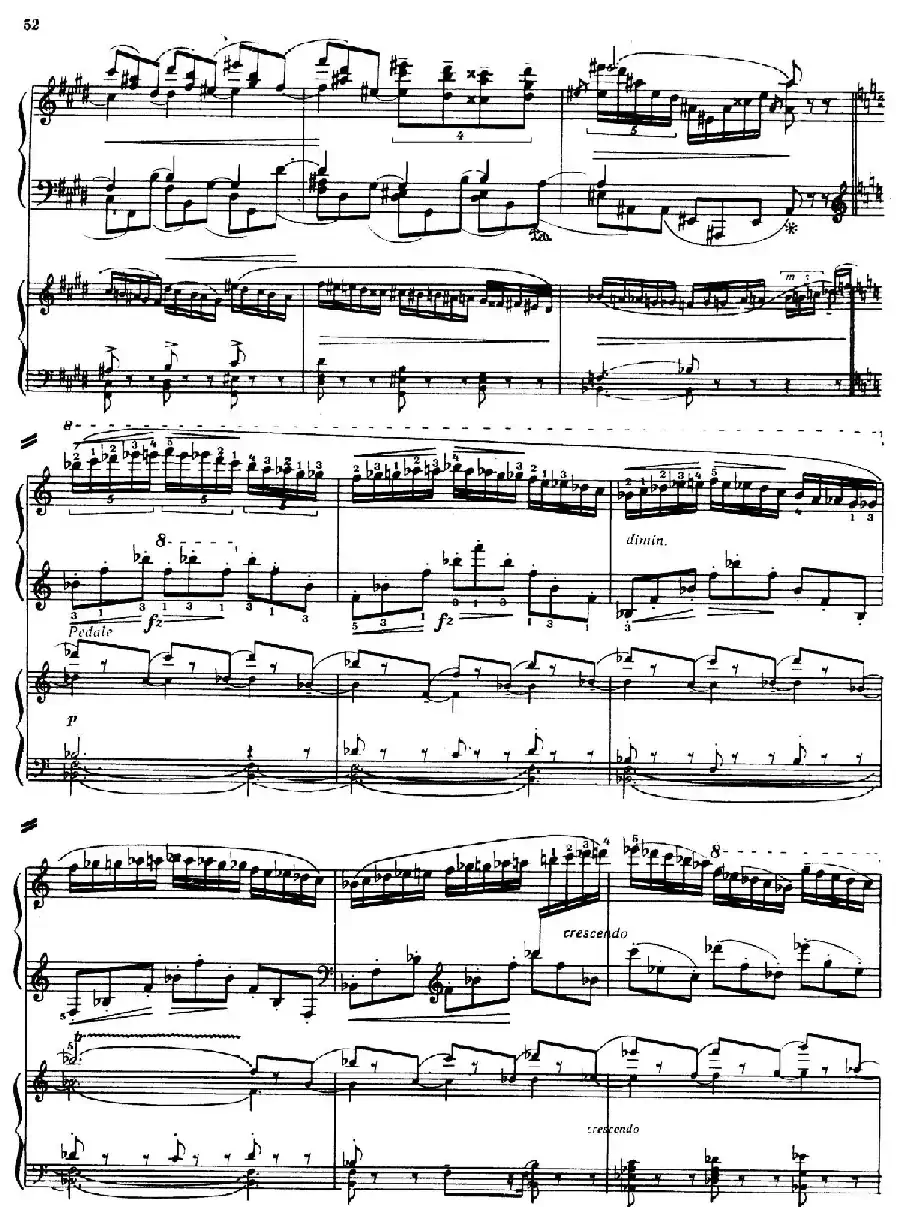 Piano Concerto No.2 in c Minor Op.50（c小调第二钢琴协奏曲·Ⅱ·双钢琴）