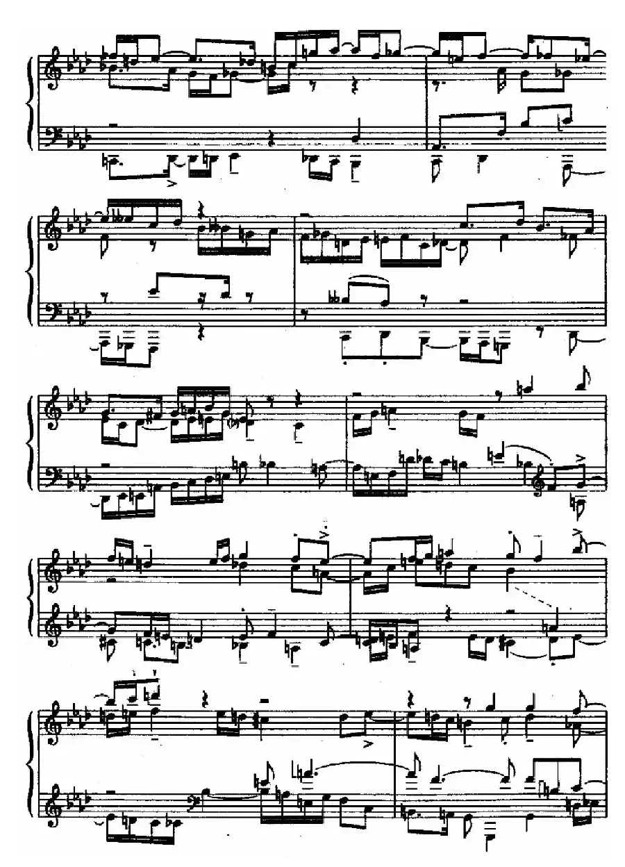 24 Preludes and Fugues Op.82（24首前奏曲与赋格·20）