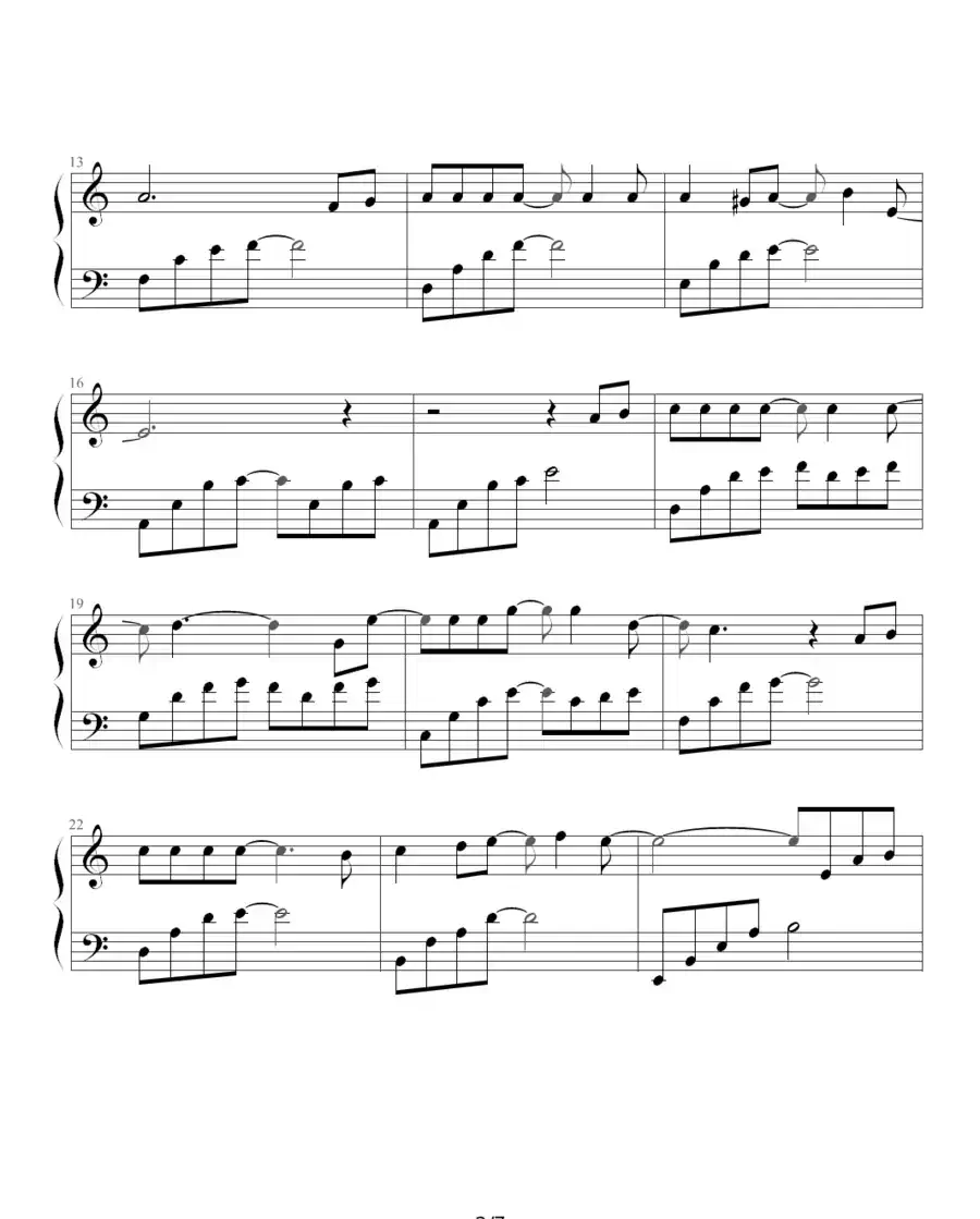 从开始到现在（（韩剧《冬季恋歌》主题曲））