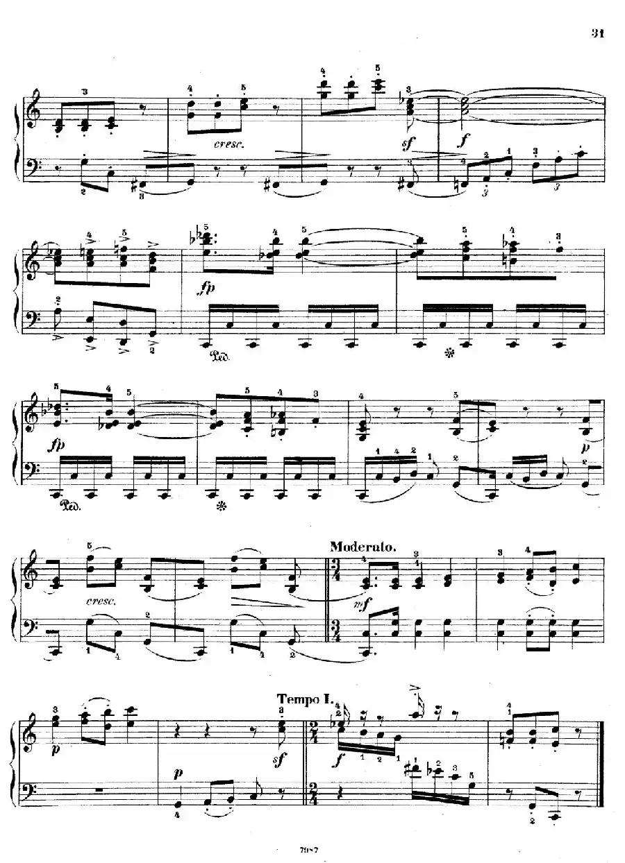 Five Sonatinas Op.70（5首钢琴小奏鸣曲·3）