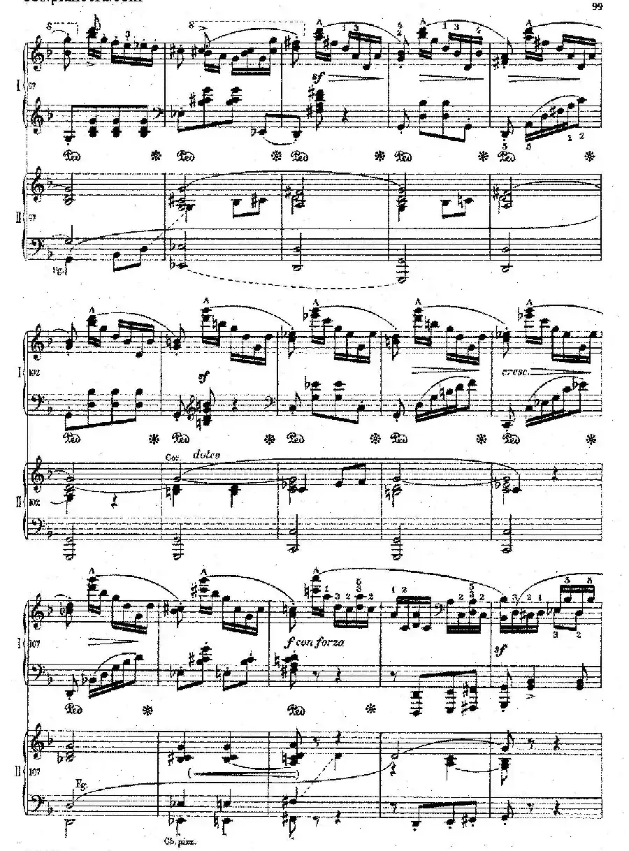 Krakowiak Grand Rondo de Concert Op.14（克拉科维克音乐会用大回旋曲·双钢琴版）