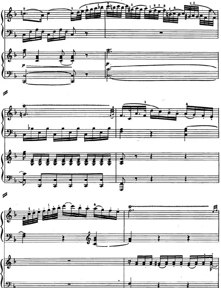二十八部钢琴协奏曲 No.13（P31-45）