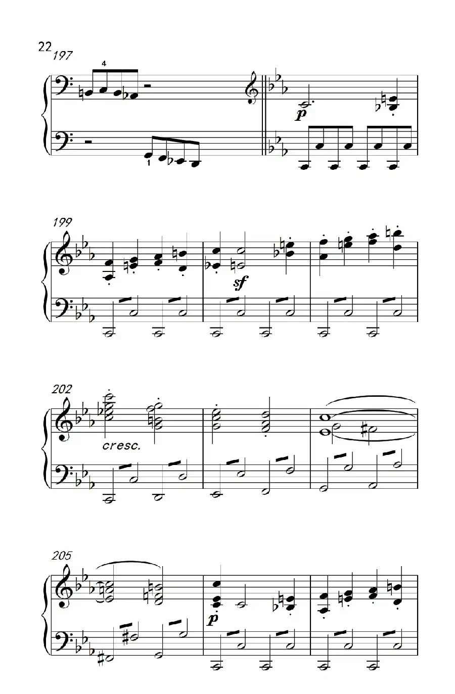 第八钢琴奏鸣曲（悲怆） 极慢的慢板序奏转辉煌的快板