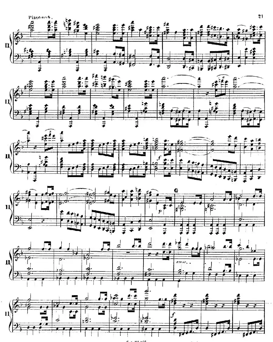 Piano Concerto No.2 in F Major Op.35（F大调第二钢琴协奏曲·Ⅰ·双钢琴）