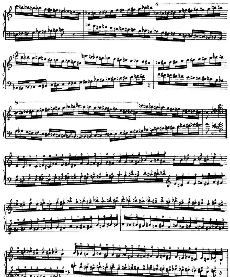 Technical Exercises S.146（李斯特钢琴技巧练习 BOOK Ⅳ）