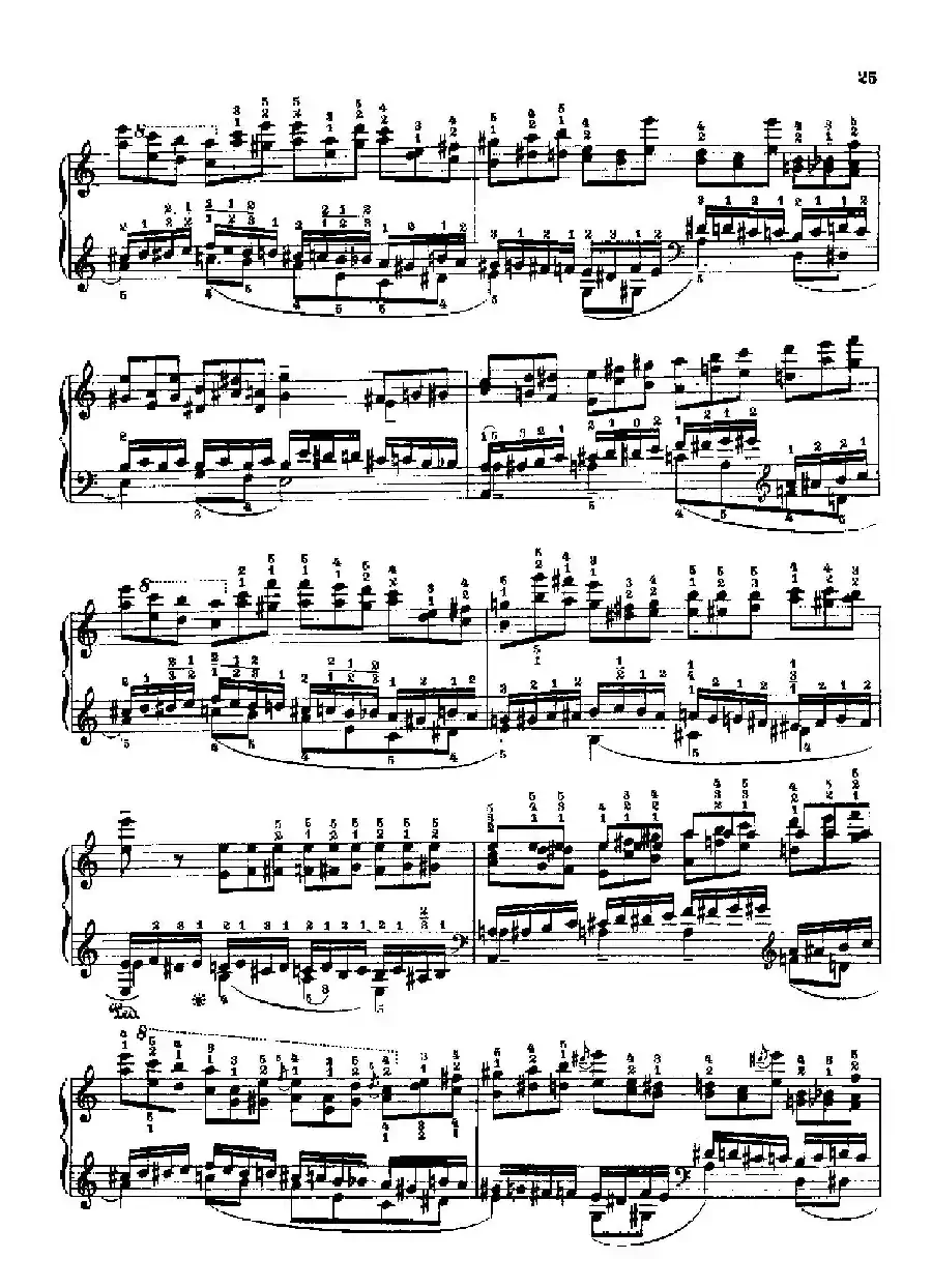 53首以肖邦练习曲为素材而作的练习曲（No.4）
