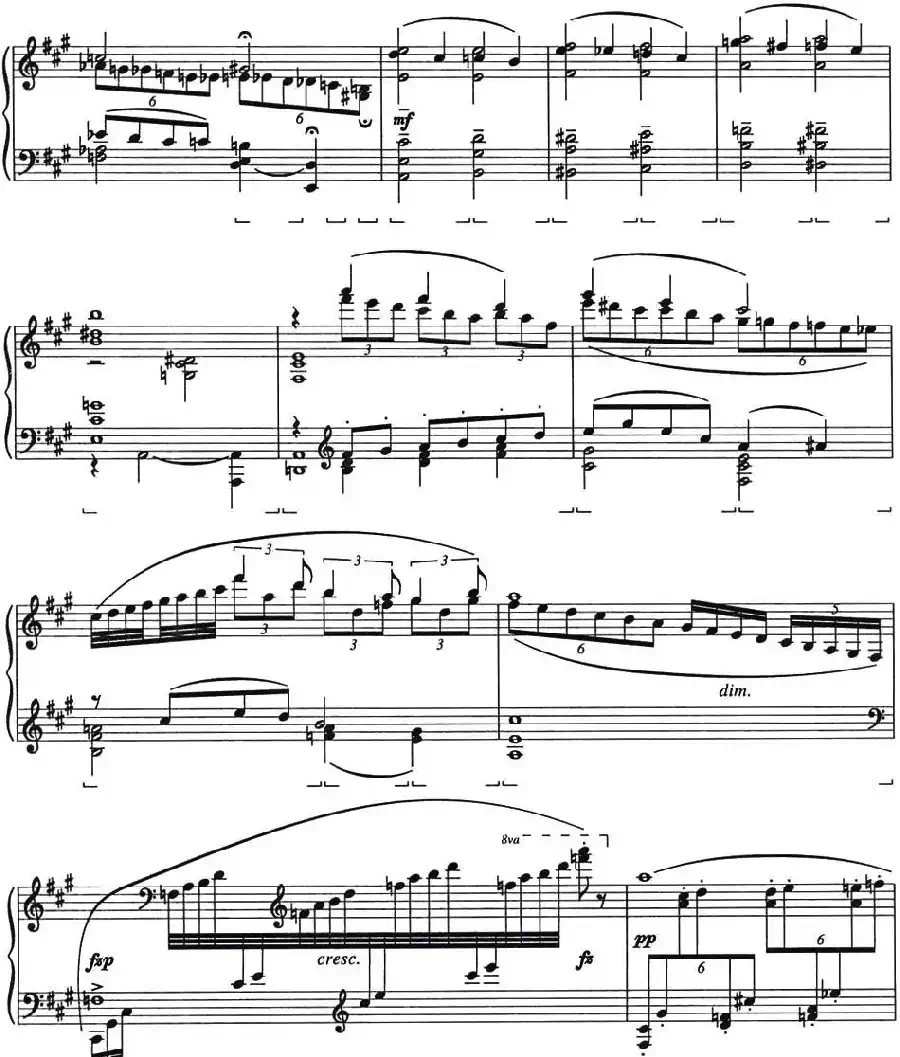 Etude 1.Liza（乔治·格什温练习曲·1、莉萨）