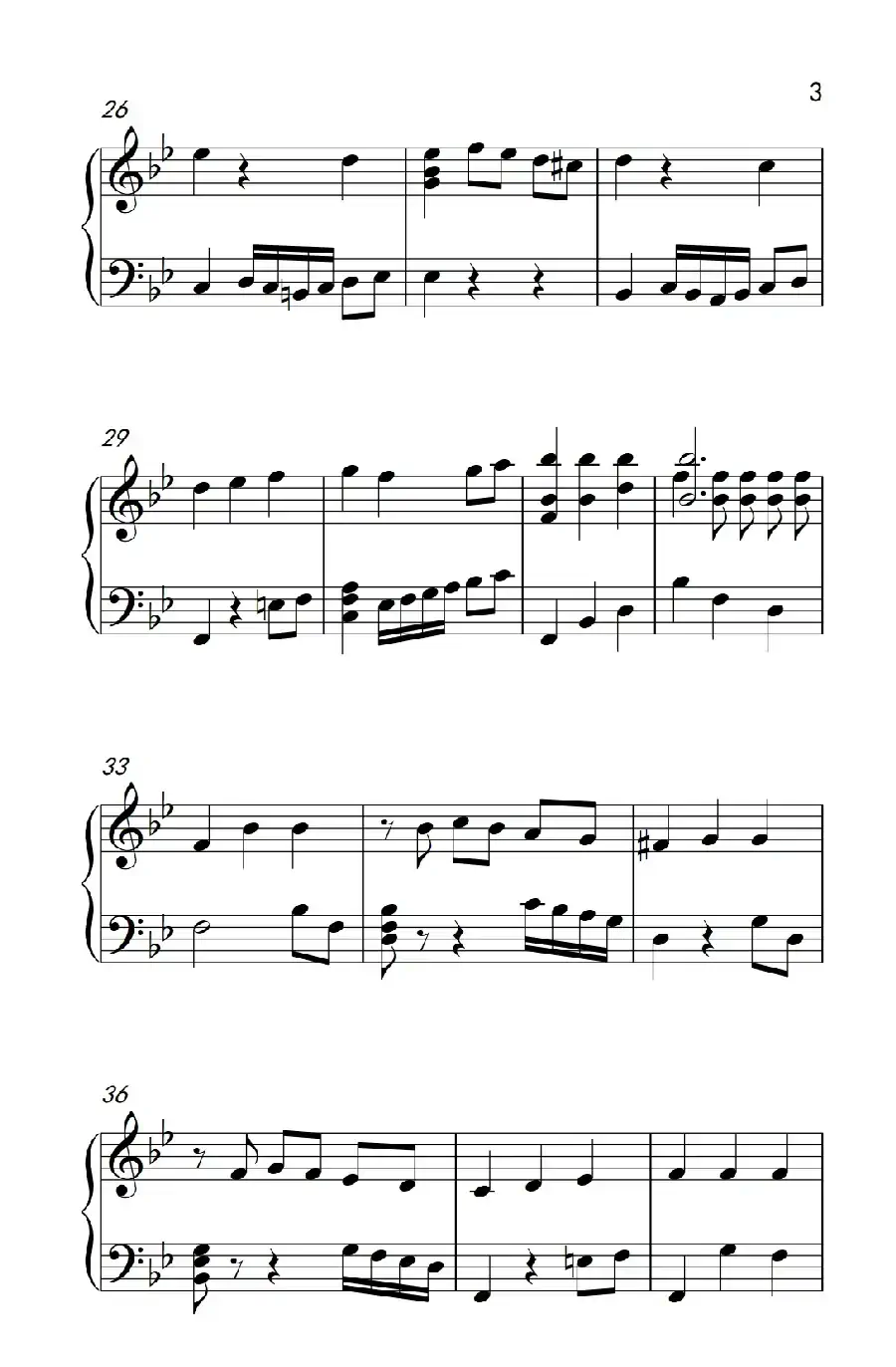 新年快乐的小乐曲