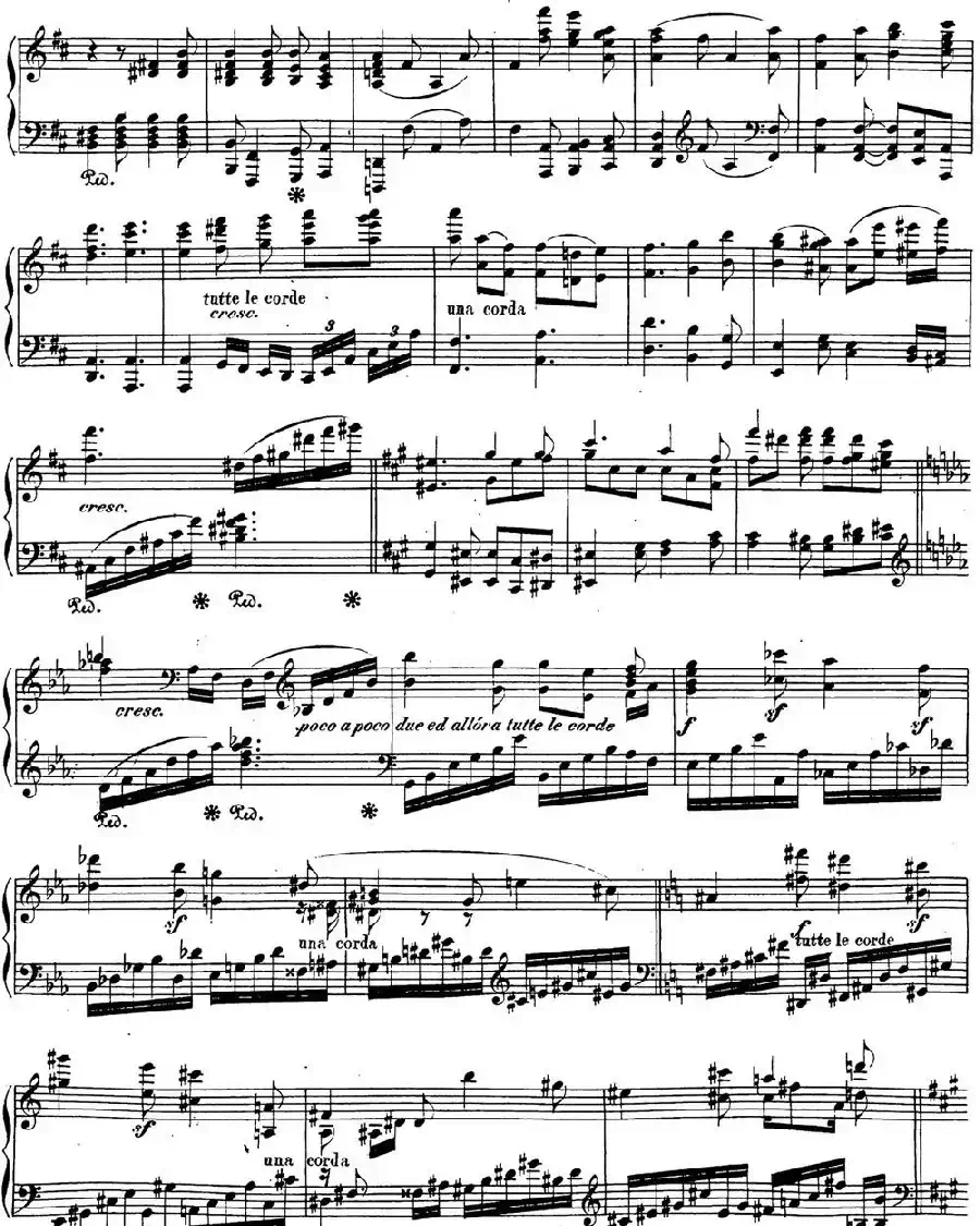 贝多芬钢琴奏鸣曲29 钢琴（锥子键琴）降B大调 Op.106 B-flat major