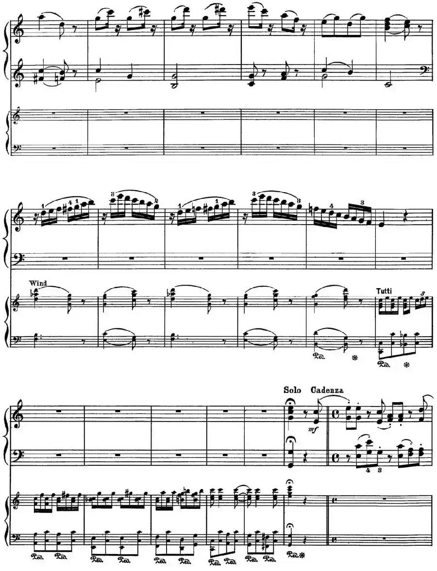 二十八部钢琴协奏曲 No.21（P46-54）