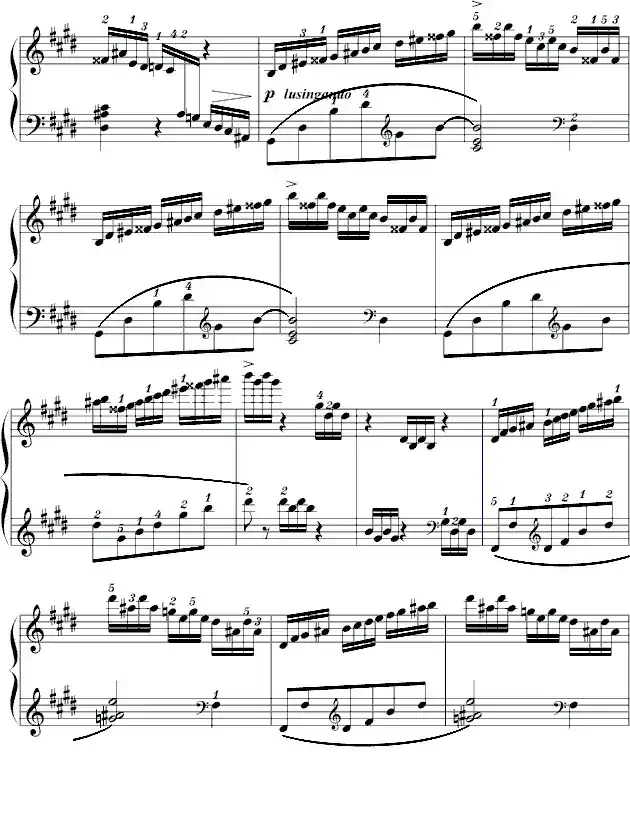 练习曲op.73 no.1