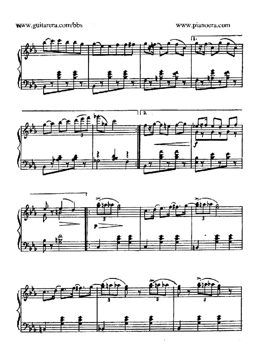 Masquerade Suite（化妆舞会·第三乐章）