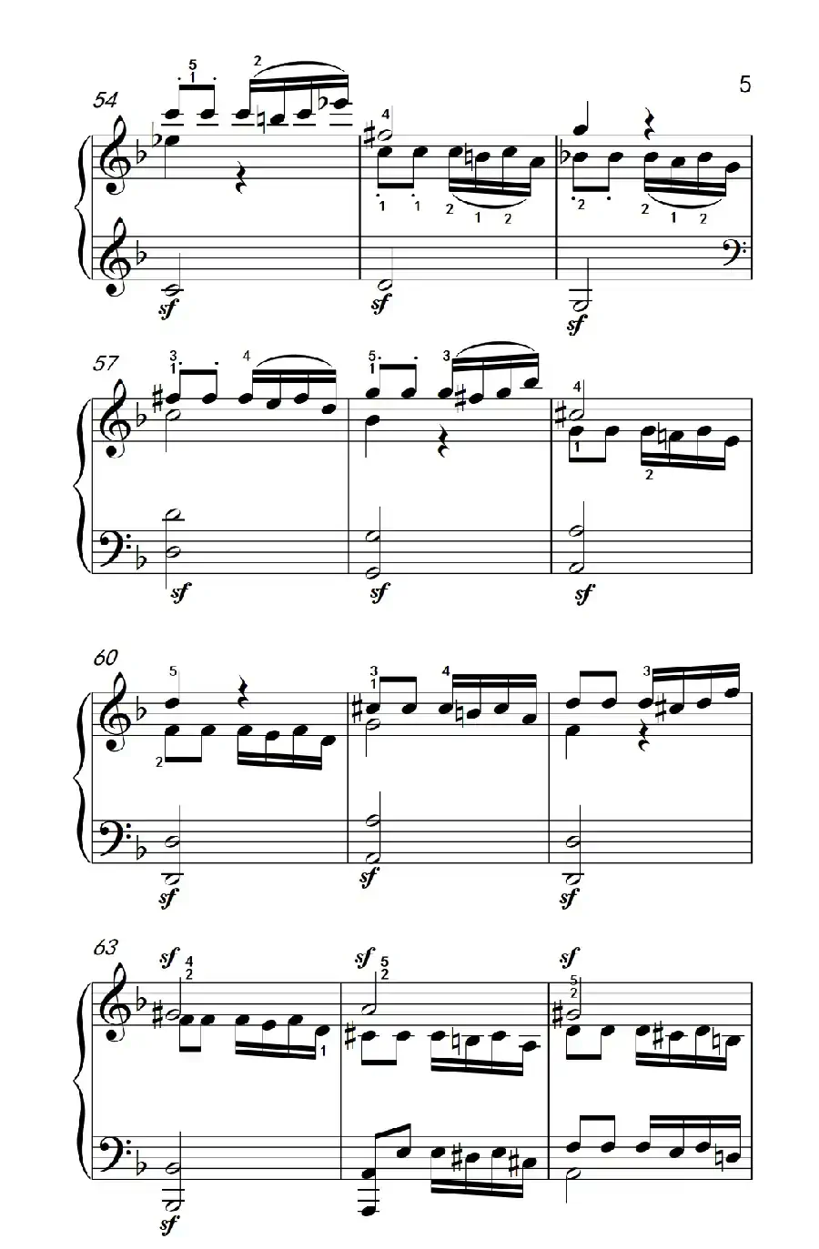 奏鸣曲 Opus 10 Nr.2 第三乐章（贝多芬奏鸣曲集 2）