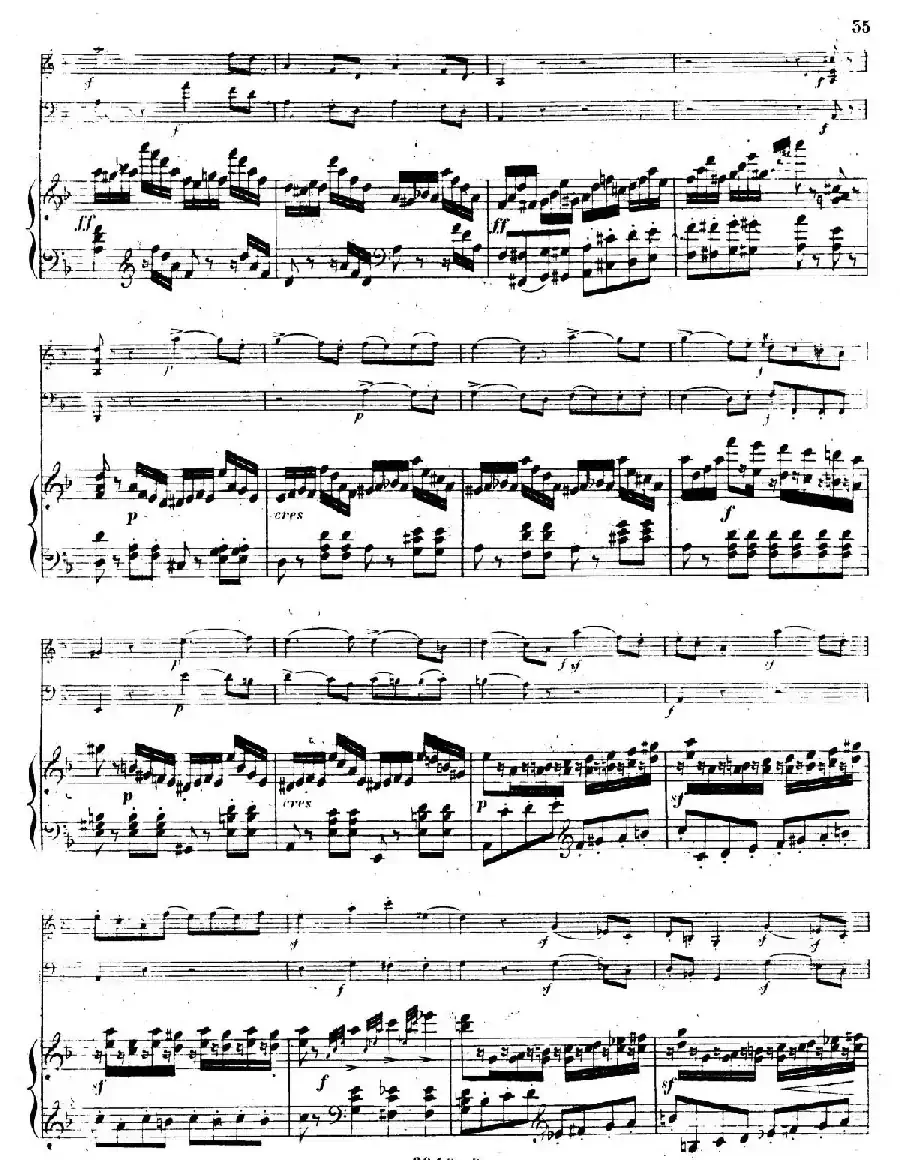 Piano Trio No.1 in d Minor Op.49（d小调第一钢琴三重奏·第四乐章）