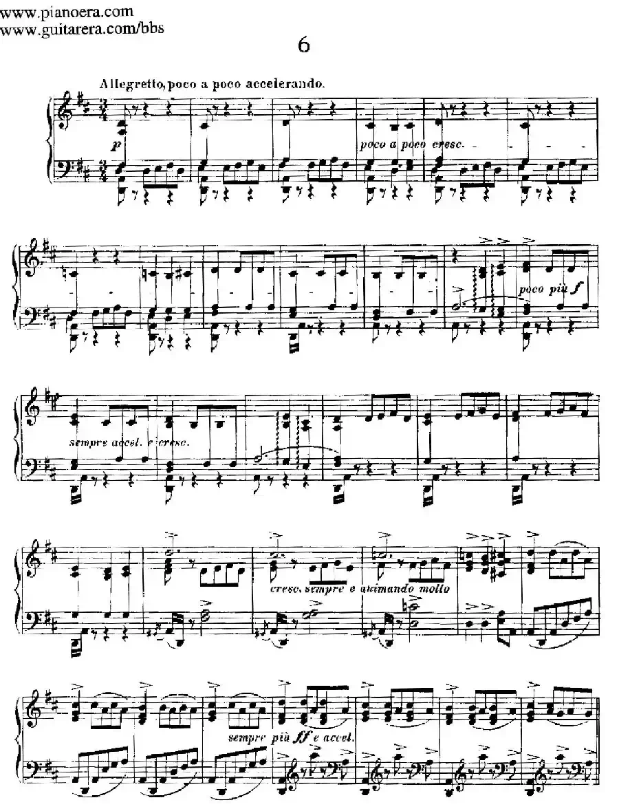 12 Spanish Danses Op.37（12首西班牙舞曲·6）