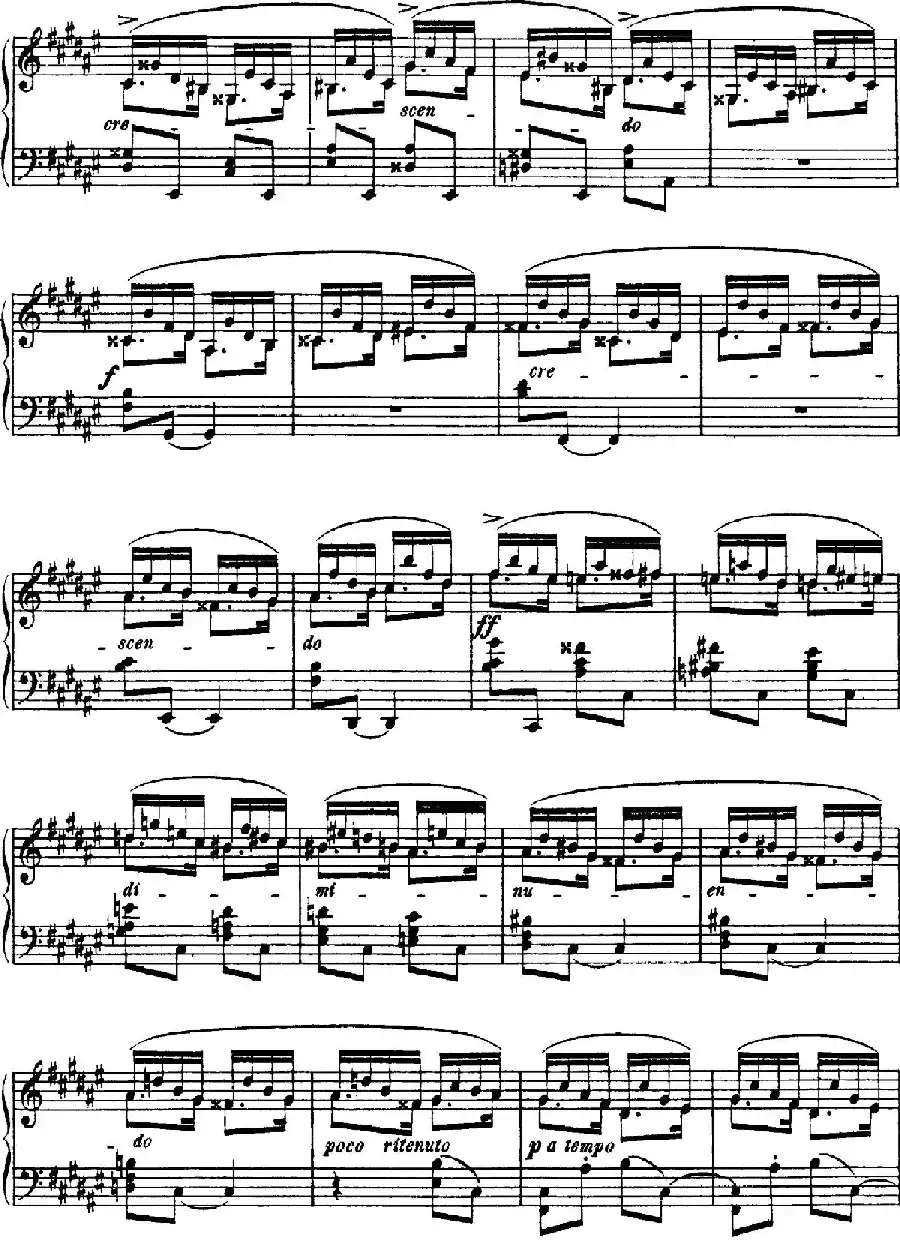 Quatre Etudes Op.41 Op.2（4首练习曲·2）