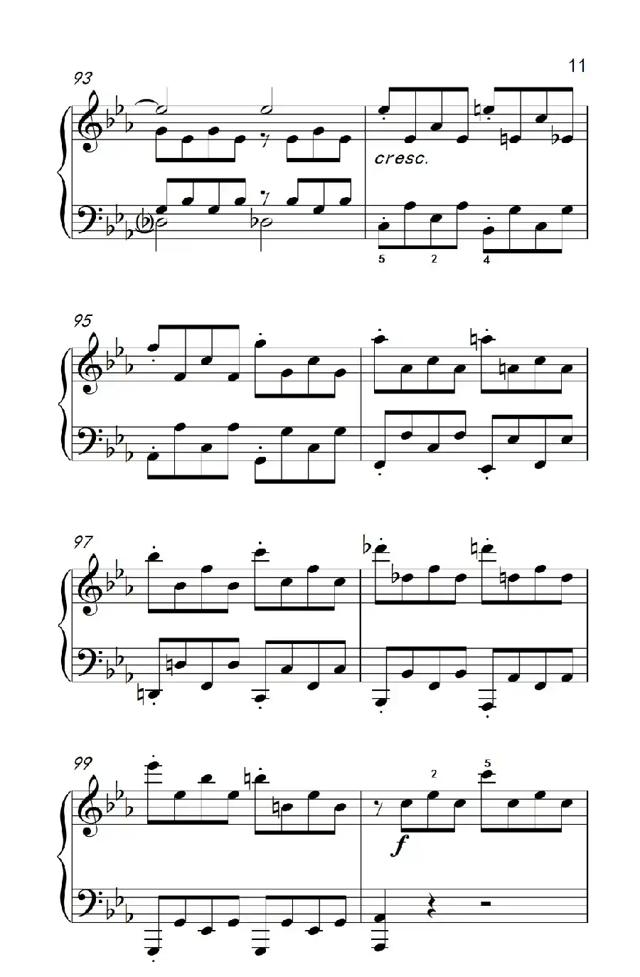 第八钢琴奏鸣曲（悲怆） 极慢的慢板序奏转辉煌的快板