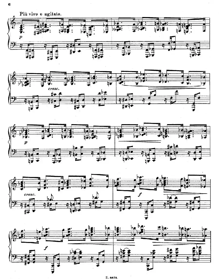 Charakterskizzen Op.40（个性素描 1. 幻影 Vision）