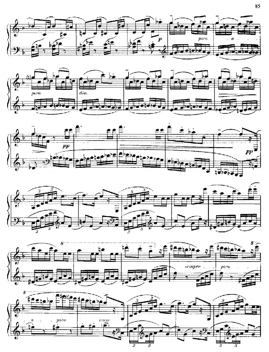 Piano Sonata No.3 in F Major Op.46（F大调第三钢琴奏鸣曲·Ⅲ）
