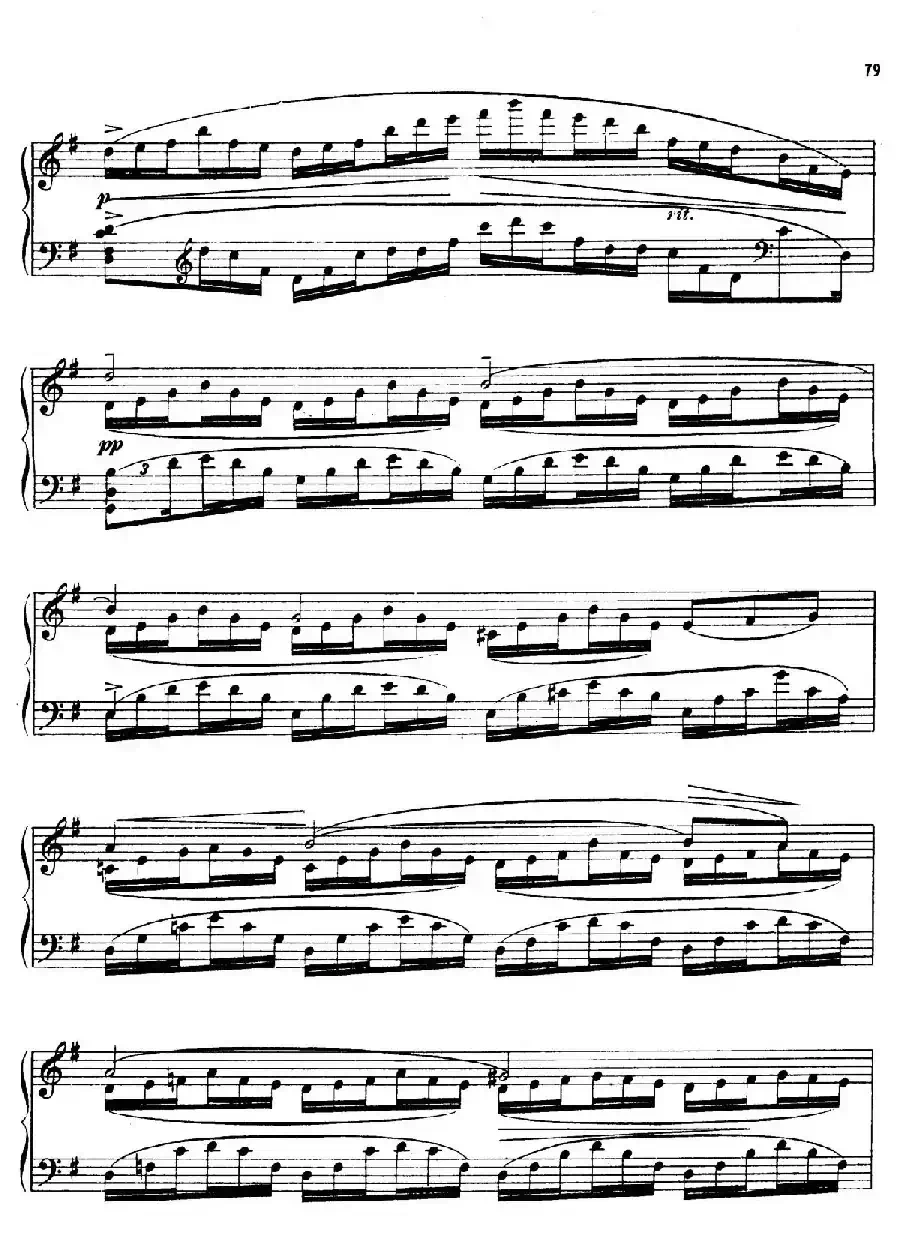 24 Characteristic Pieces Op.36（24首性格小品·15）