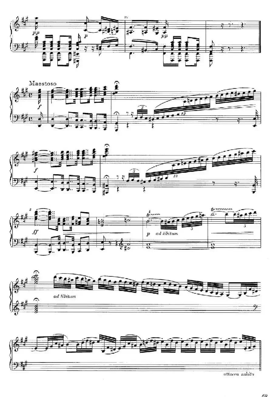 A大调钢琴大奏鸣曲（Grobe Sonate in A Major WWV 26）