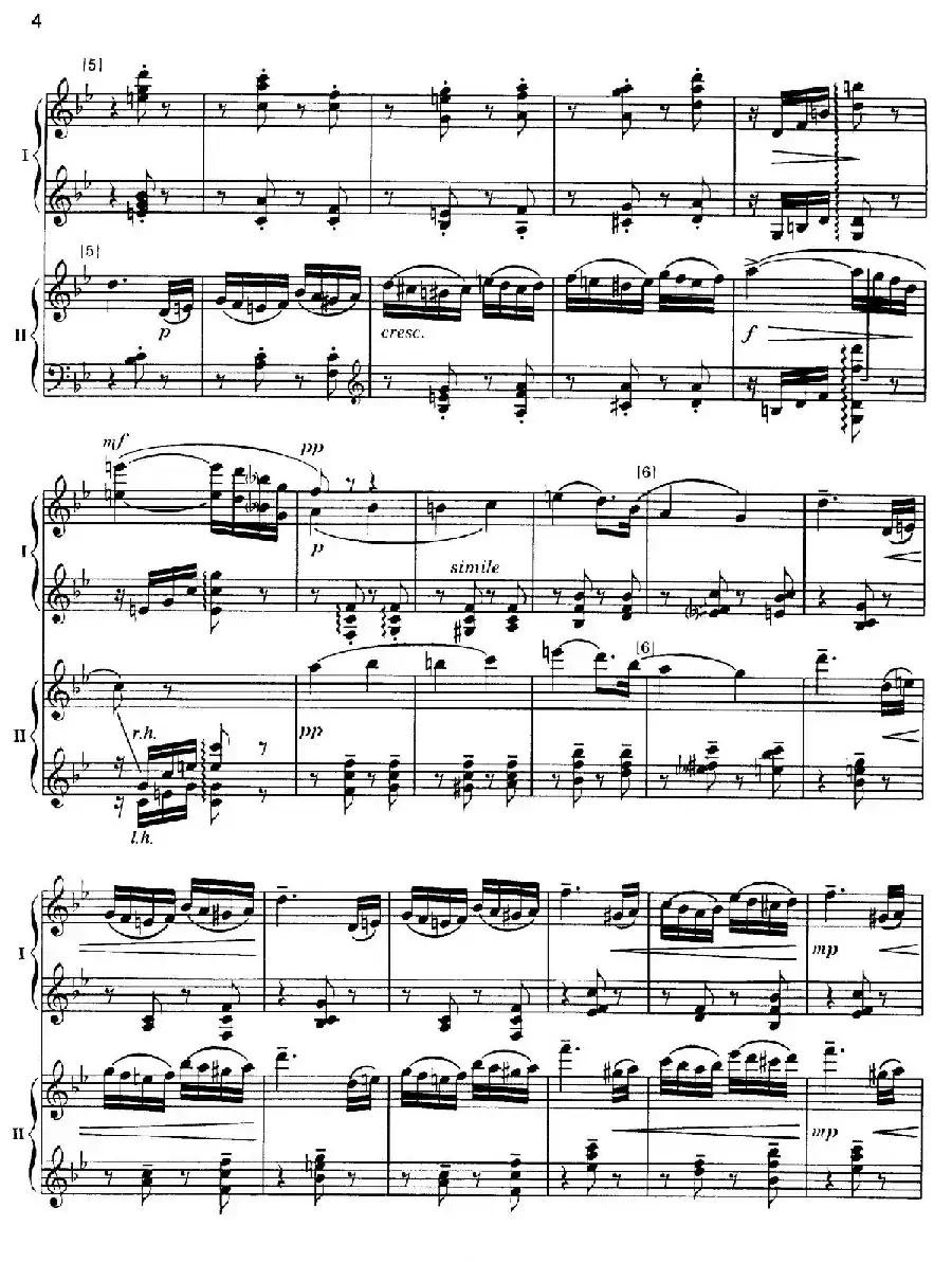 Nutcracker Op.71 芭蕾舞剧《胡桃夹子》（改编双钢琴版·第一部分）