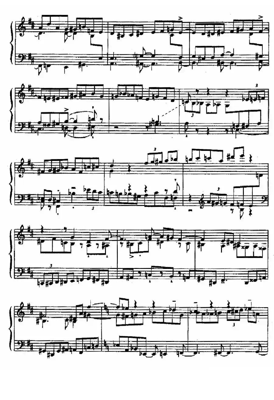 24 Preludes and Fugues Op.82（24首前奏曲与赋格·21）