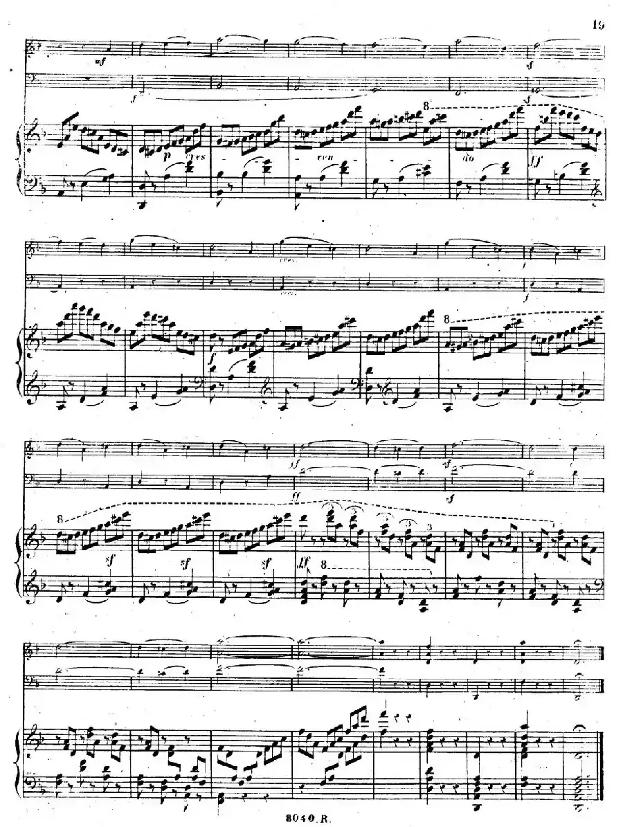 Piano Trio No.1 in d Minor Op.49（d小调第一钢琴三重奏·第一乐章）