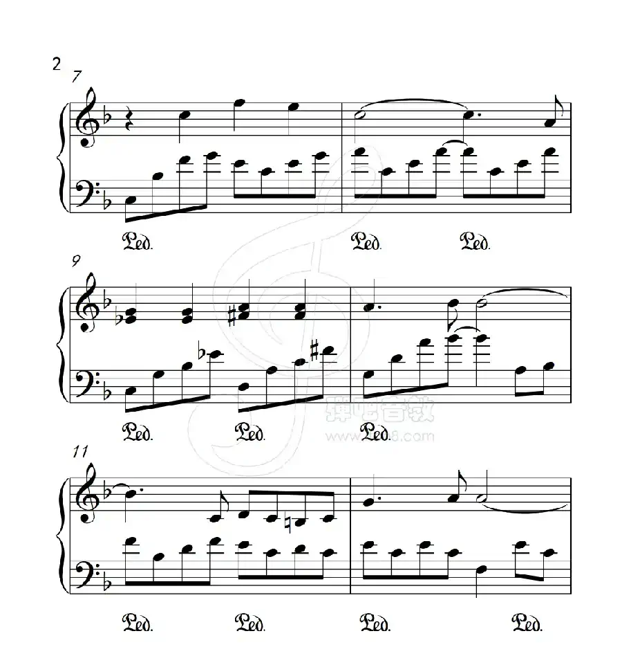 秋意浓（《弹吧音教》制谱版）