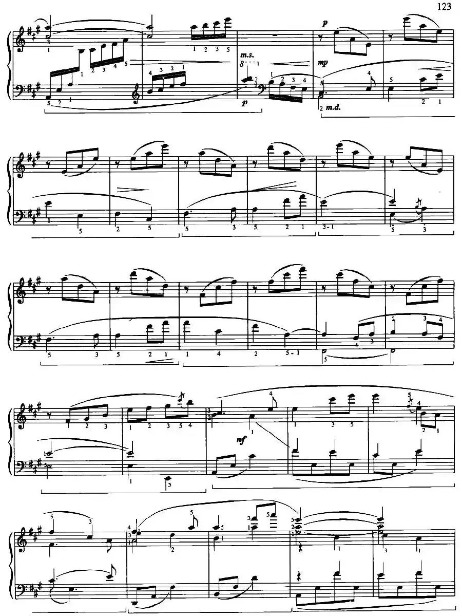 小奏鸣曲（献给—今日的孩子、明日之栋梁）（1）