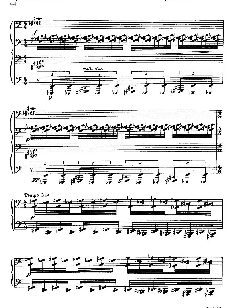 Poems of 1917 Op.41（1917之诗 8. 战争）