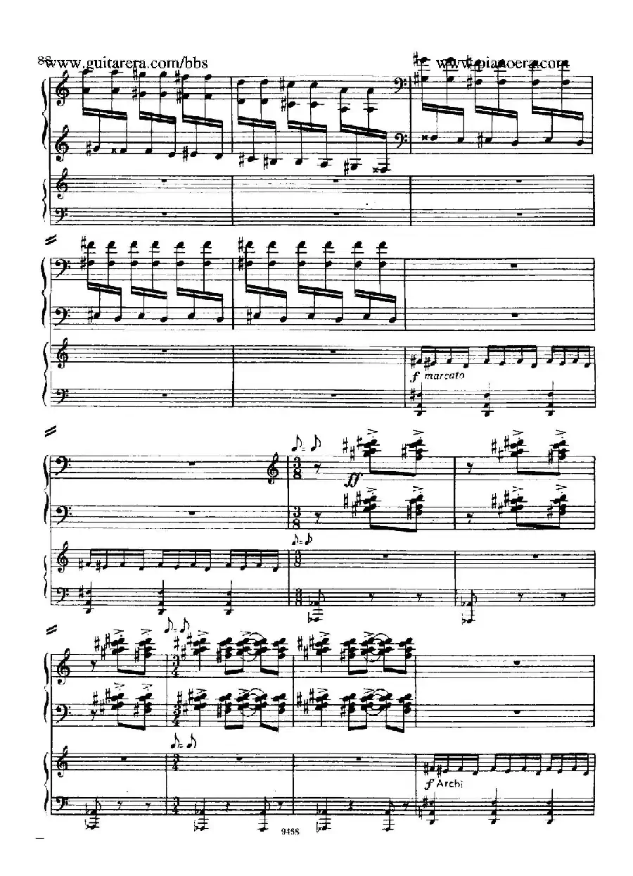 Piano Concerto in D-flat Major Op.37（降D大调钢琴协奏曲·Ⅲ·双钢琴）