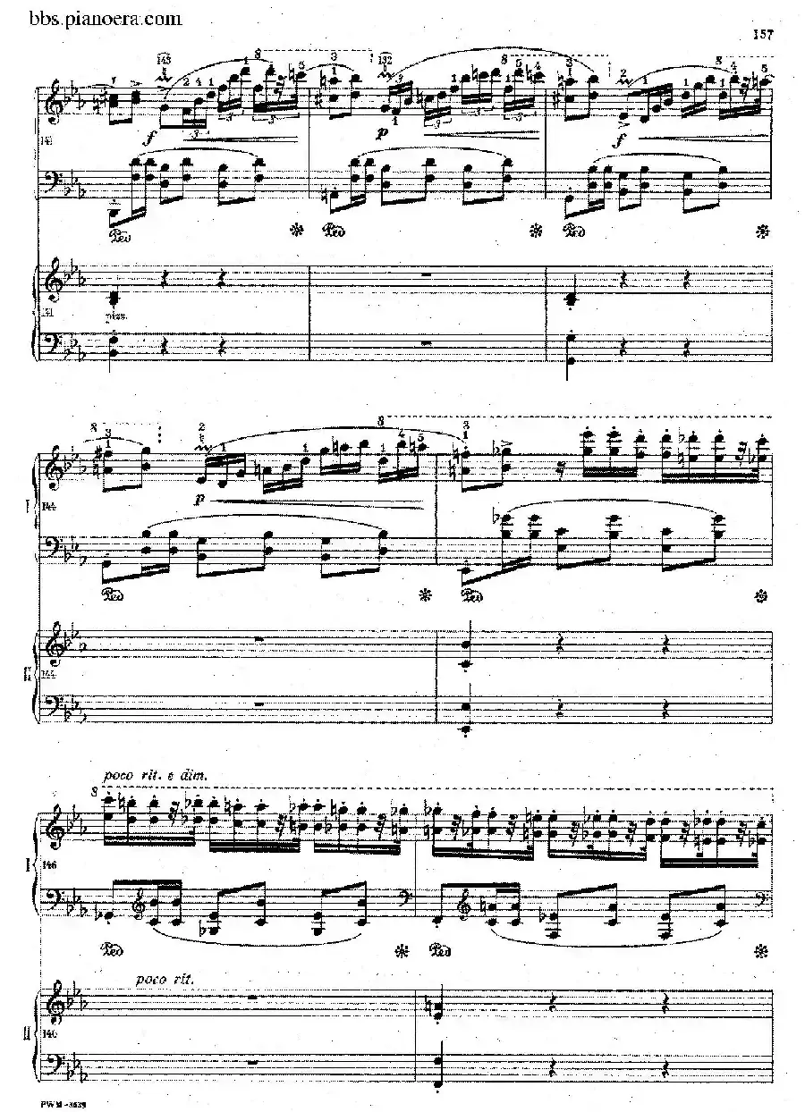Grande Polonaise Brilliante Preceded by an Andante Spianato Op.22（平静的行板与华丽的波兰舞曲·双钢琴版）